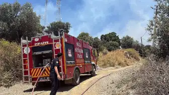 Bodrum'da Elektrik Tellerinden Çıkan Yangın Kontrol Altına Alındı