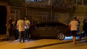 Bursa'da Alkollü Sürücü Doğal Gaz Kutusunu Patlattı