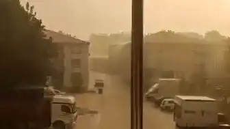 Bursa'nın İnegöl İlçesinde Sağanak ve Ceviz Büyüklüğünde Dolu Yağışı Hayatı Olumsuz Etkiledi