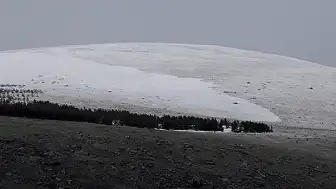 Doğu Anadolu'da Haziran Ayında Kar Yağışı Etkili Oldu