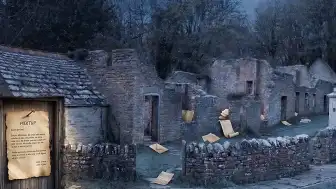 İngiliz Ordusu Tarafından Boşaltılan Tyneham Köyü