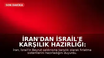 İran'dan İsrail'e Karşılık Hazırlığı: Fırlatma Sistemleri Aktif