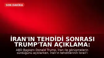 İran'ın Tehdidi Sonrası Trump'tan Açıklama: İsrail Lübnan'a Asker Göndermeyecek