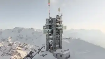 İsviçre Alpleri'ndeki Titlis Kulesi Yeni Bir Turistik Merkeze Dönüştürülüyor