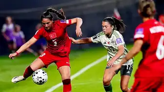 Kadın Milli Futbol Takımı, Kuzey İrlanda'yı 2-1 Mağlup Etti