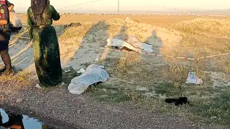 Karaman'da Tarım İşçisi Ailenin Otomobili Sulama Kanalına Düştü: 3 Çocuk Hayatını Kaybetti