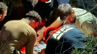 Kayıp Alzheimer hastası Ö.Y., 43 saat sonra dere yatağında yaralı bulundu