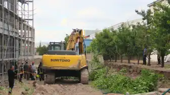 Kayseri Melikgazi'de inşaat alanında duvar devrilmesi sonucu bir işçi yaşamını yitirdi