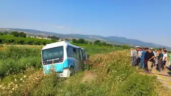 Manisa Şehzadeler'de Minibüs Şarampole Devrildi: Çok Sayıda Yaralı