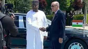 Nijer Cumhurbaşkanı Abdurrahman Tchiani Ankara'yı Ziyaret Etti