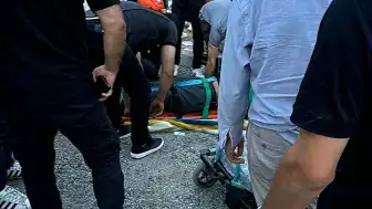 Siirt-Eruh Karayolu'nda Tır Devrildi: Sürücü Ağır Yaralandı