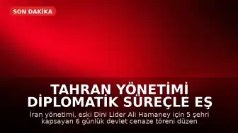 Tahran Yönetimi Diplomatik Süreçle Eş Zamanlı Olarak Devlet Cenaze Törenini Yürütüyor