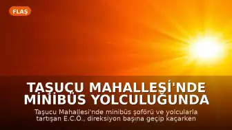 Taşucu Mahallesi'nde Minibüs Yolculuğunda Arbede ve Ölümlü Kaza