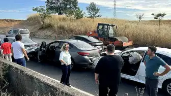 Tekirdağ Çorlu'da 500 Metre Arayla İki Ayrı Zincirleme Kaza