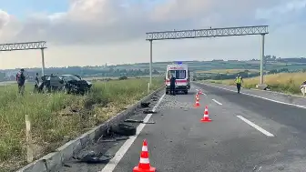 Tekirdağ'da Trafik Kazası: 10 Yaralı