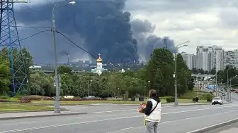 Ukrayna'dan Moskova'ya Savaşın Başından Bu Yana En Geniş Kapsamlı İHA Saldırısı Düzenlendi