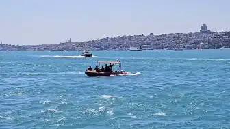 Üsküdar Sahili'nde Kayıp Kişi İçin Arama Çalışmaları Devam Ediyor