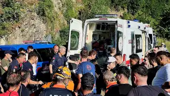 Zonguldak'ta Şelalede Kaybolan Gencin Cansız Bedenine Ulaşıldı
