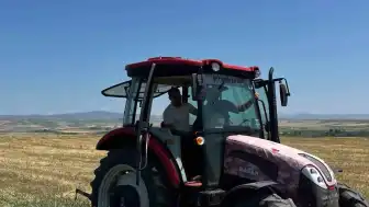 Akyaka Kaymakamı İsmail Demirtaş Yem Bitkileri Hasadına Katıldı