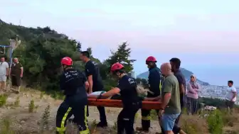 Alanya'da ATV aracı uçuruma yuvarlandı: 1 yaralı