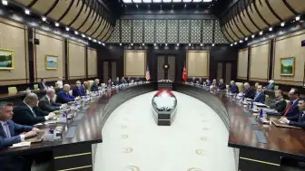 Cumhurbaşkanı Erdoğan ve ABD Başkanı Trump Arasında Heyetler Arası Görüşme Gerçekleşti