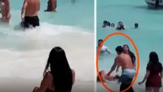 Dominik Cumhuriyeti Saona Adası'nda Kadına Yönelik Şiddet Olayı