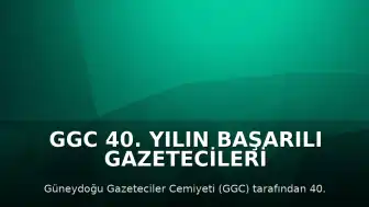 GGC 40. Yılın Başarılı Gazetecileri Yarışması Sonuçlandı