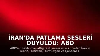 İran'da Patlama Sesleri Duyuldu: ABD Saldırı Duyurusunun Ardından Hareketlilik