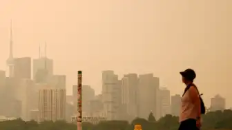 Kanada'daki Orman Yangınlarının Dumanları Toronto ve New York'u Etkiledi