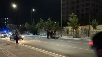 Kayseri'de Motosikletli Polis Memuru Yaralandı
