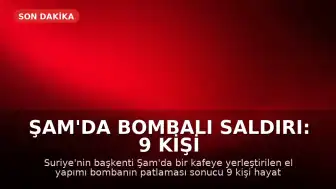 Şam'da Bombalı Saldırı: 9 Kişi Hayatını Kaybetti, 20 Yaralı