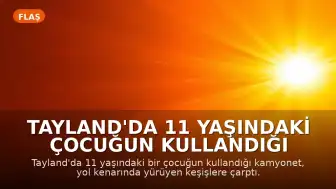 Tayland'da 11 Yaşındaki Çocuğun Kullandığı Araç Keşişlere Çarptı: 8 Ölü