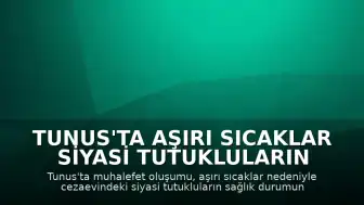 Tunus'ta Aşırı Sıcaklar Siyasi Tutukluların Sağlık Durumunu Tehdit Ediyor