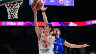 U17 Milli Basketbol Takımı Çeyrek Finale Yükseldi