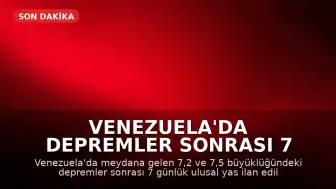 Venezuela'da Depremler Sonrası 7 Günlük Ulusal Yas İlan Edildi
