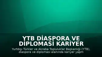 YTB Diaspora ve Diplomasi Kariyer Programı Başvuruları Başladı