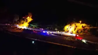 Zonguldak Devrek'te Şarampole Uçan Araç Alev Aldı: 1 Ölü