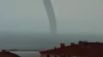 Zonguldak Ereğli'de Denizde Hortum Oluştu