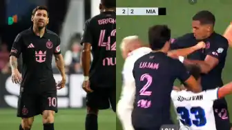 Lionel Messi Gol Attı, Maç Sonunda Kavga Çıktı: Inter Miami Berabere Kaldı