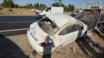 Ankara'nın Elmadağ İlçesinde Trafik Kazası: 4 Yaralı