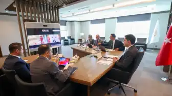 Bakan Murat Kurum, Avustralya İklim Değişikliği Bakanı Chris Bowen ile Görüştü
