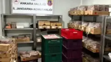 Ankara'da 40 Ton Kaçak Et Operasyonu