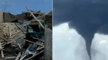 Çorum'da Hortum: 5 Yaralı, 80"i Oturulamaz Durumda