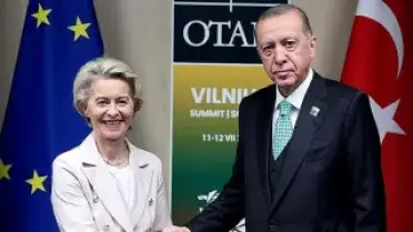 Cumhurbaşkanı Erdoğan ve Ursula von der Leyen Telefonla Görüştü