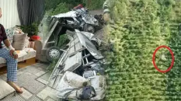 Giresun'da Sarp Araziden Yuvarlanan Kamyonet Kazası: 2 Yaralı Kurtuldu