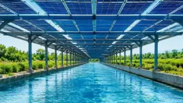 Güneş Panelleri Sulama Kanallarını Kaplıyor: Elektrik Üretimi ve Su Tasarrufu Bir Arada