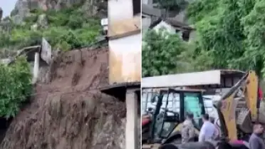 Hatay'da Heyelan: 1 Ölü, 1 Kişi Kurtarma Çalışmalarında