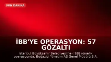 İBB'ye Operasyon: 57 Gözaltı