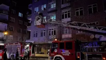 Kayseri'de 4 Katlı Binanın Bodrumunda Çıkan Yangın Söndürüldü