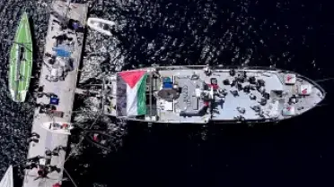 Küresel Sumud Filosu Gazze'ye Doğru Yola Çıktı